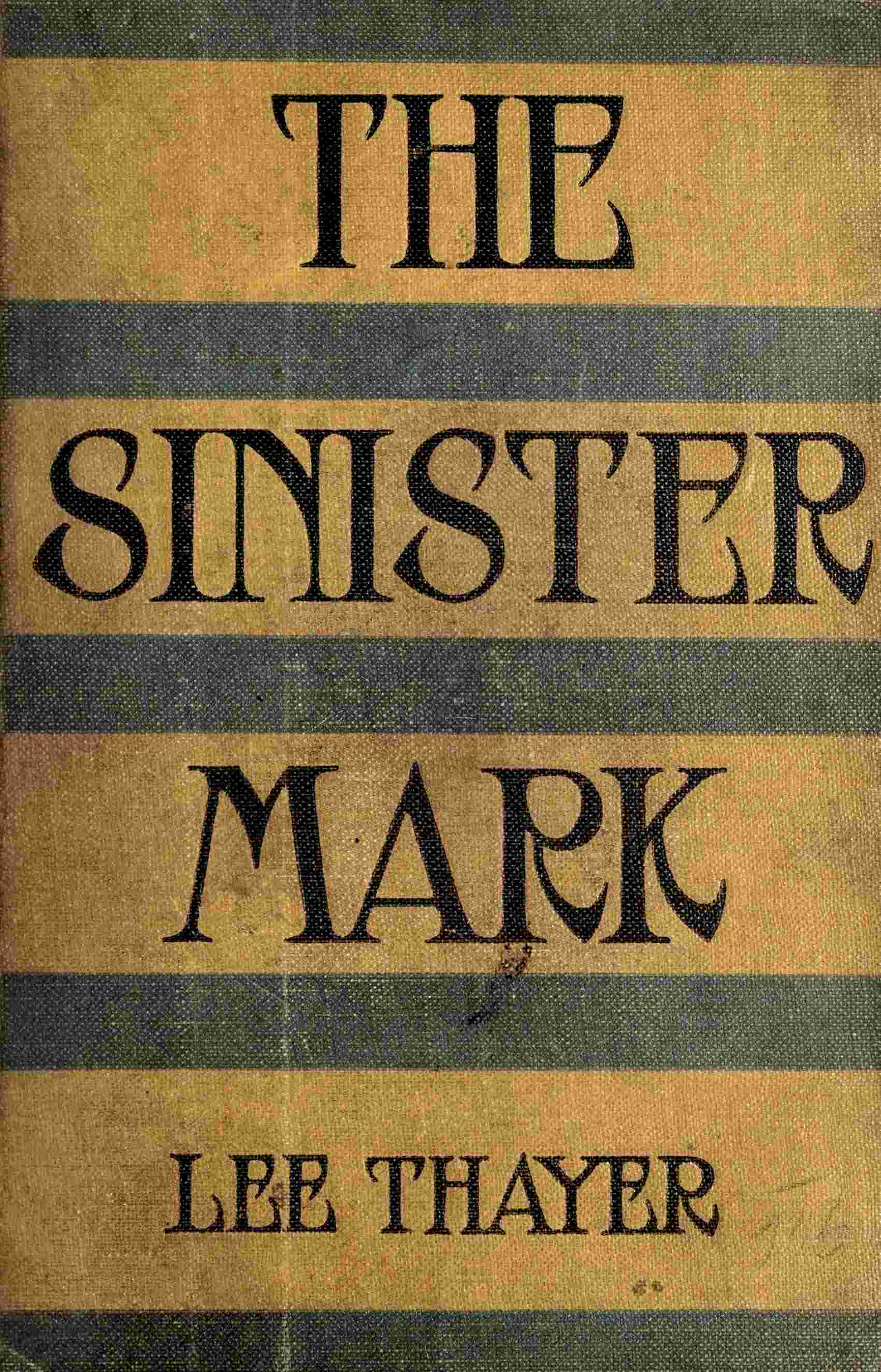 The sinister mark cover