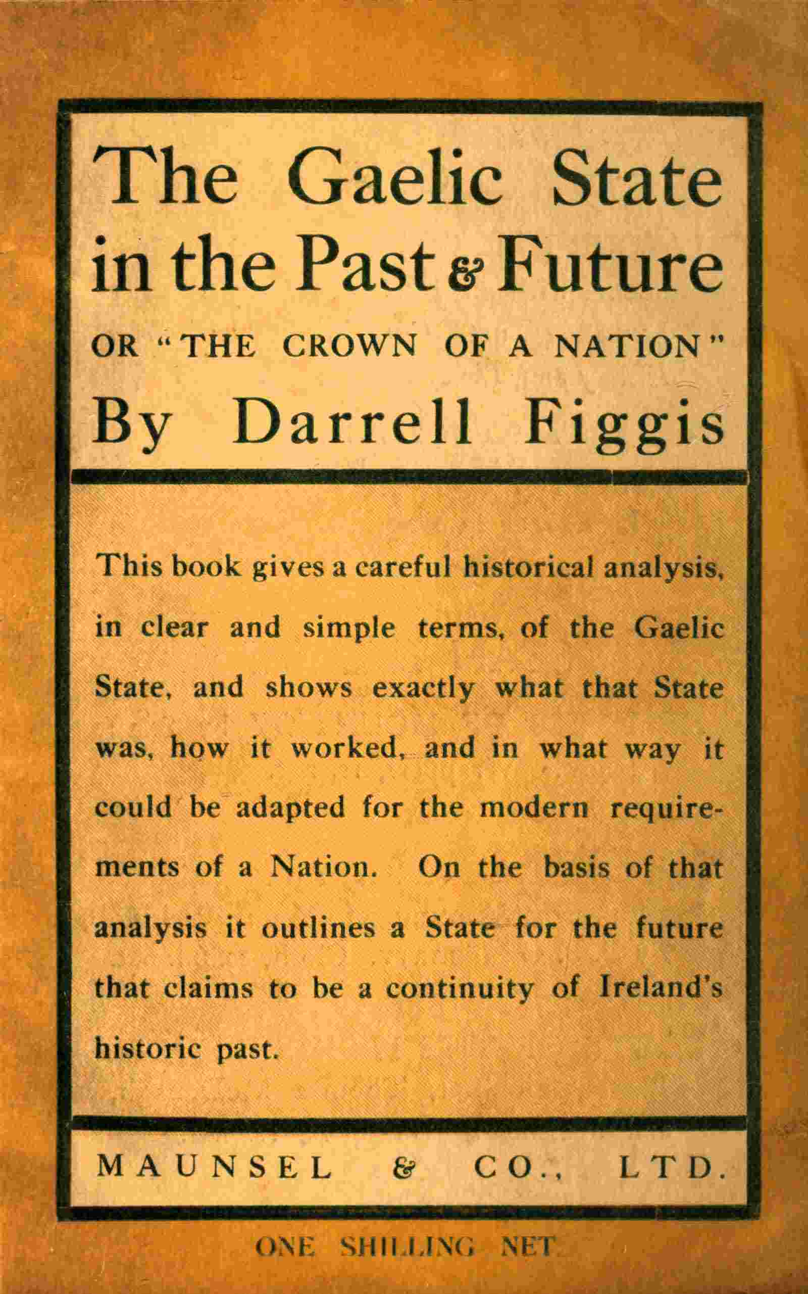 The Gaelic State in the past & future cover