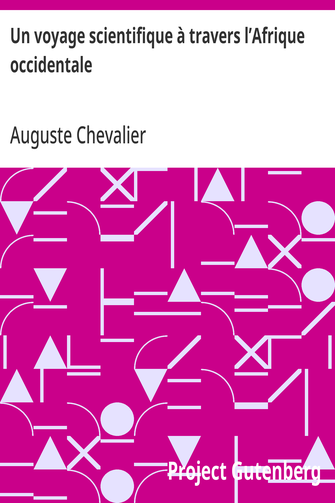 Voyage scientifique à travers l'Afrique occidentale cover
