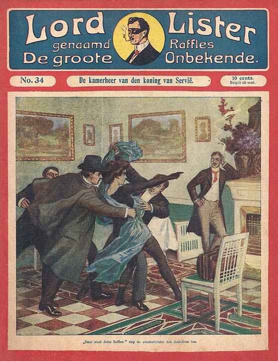 Lord Lister No. 0034: De kamerheer van den Koning van Servië cover