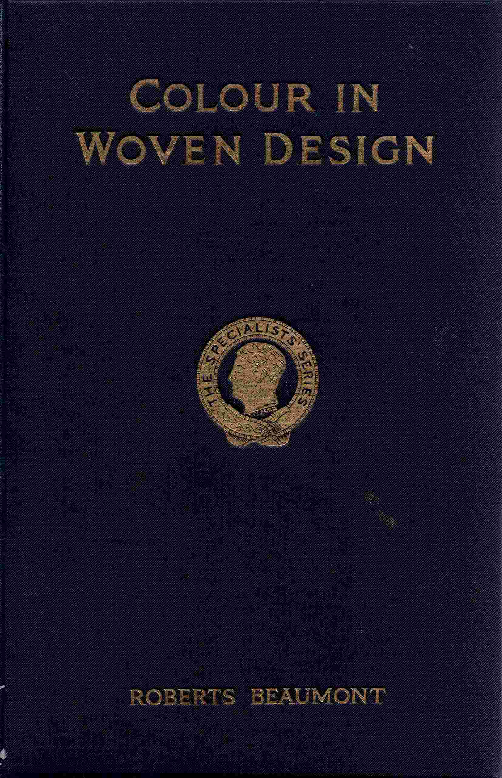 Colour in woven design cover
