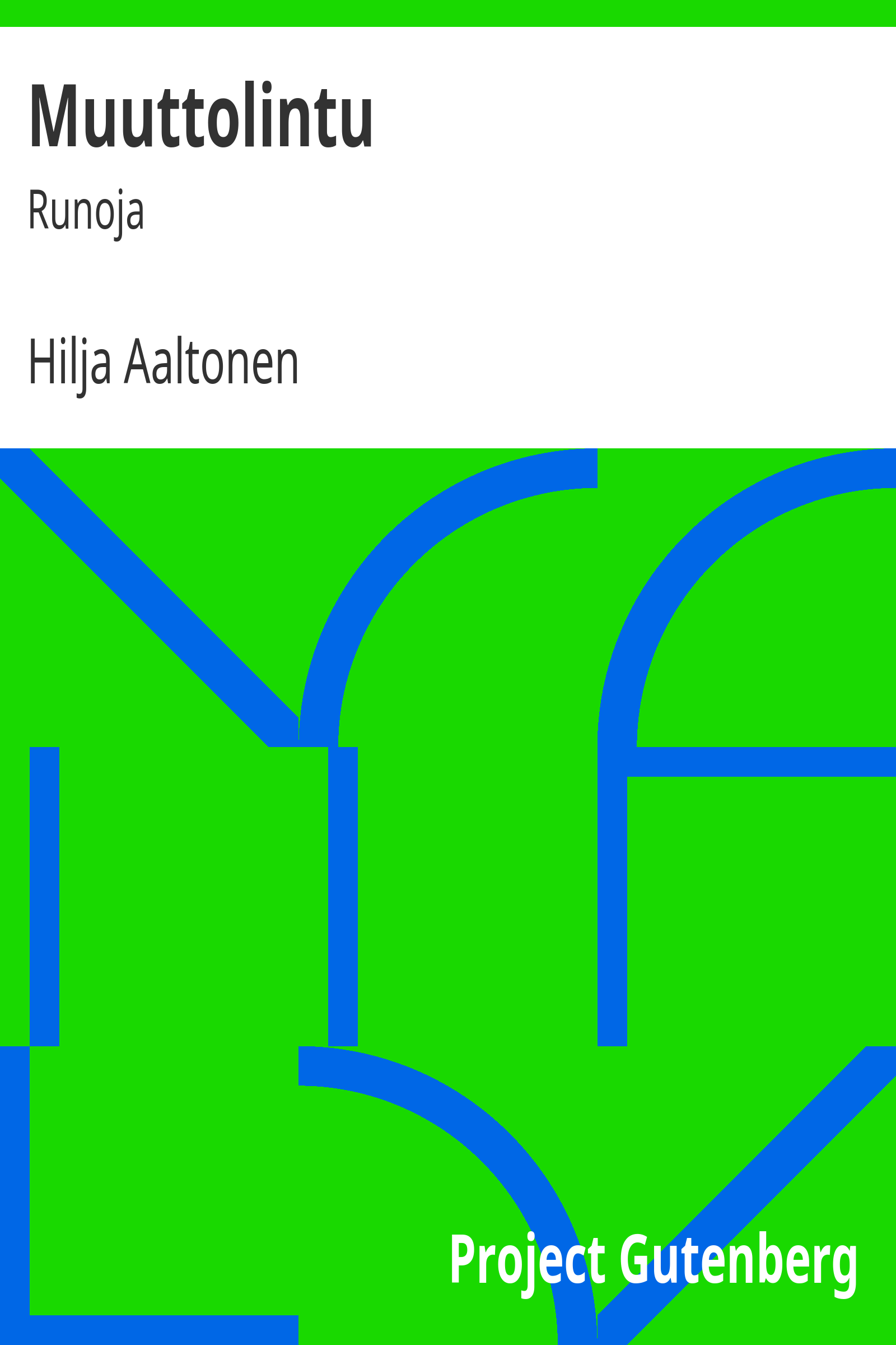 Muuttolintu cover