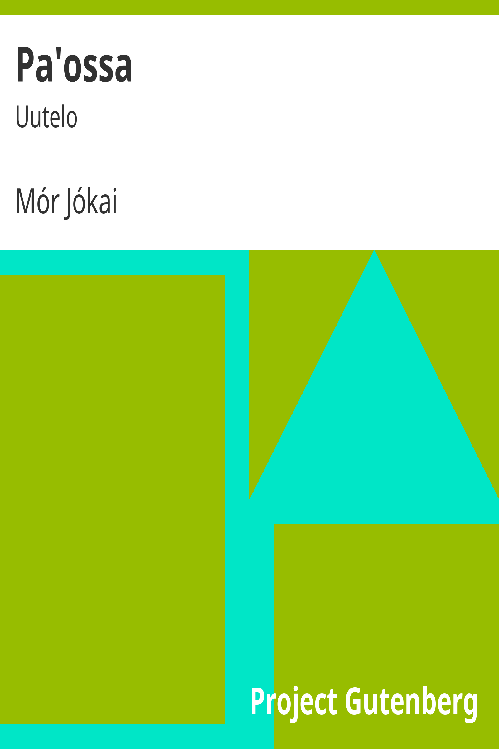 Pa'ossa cover