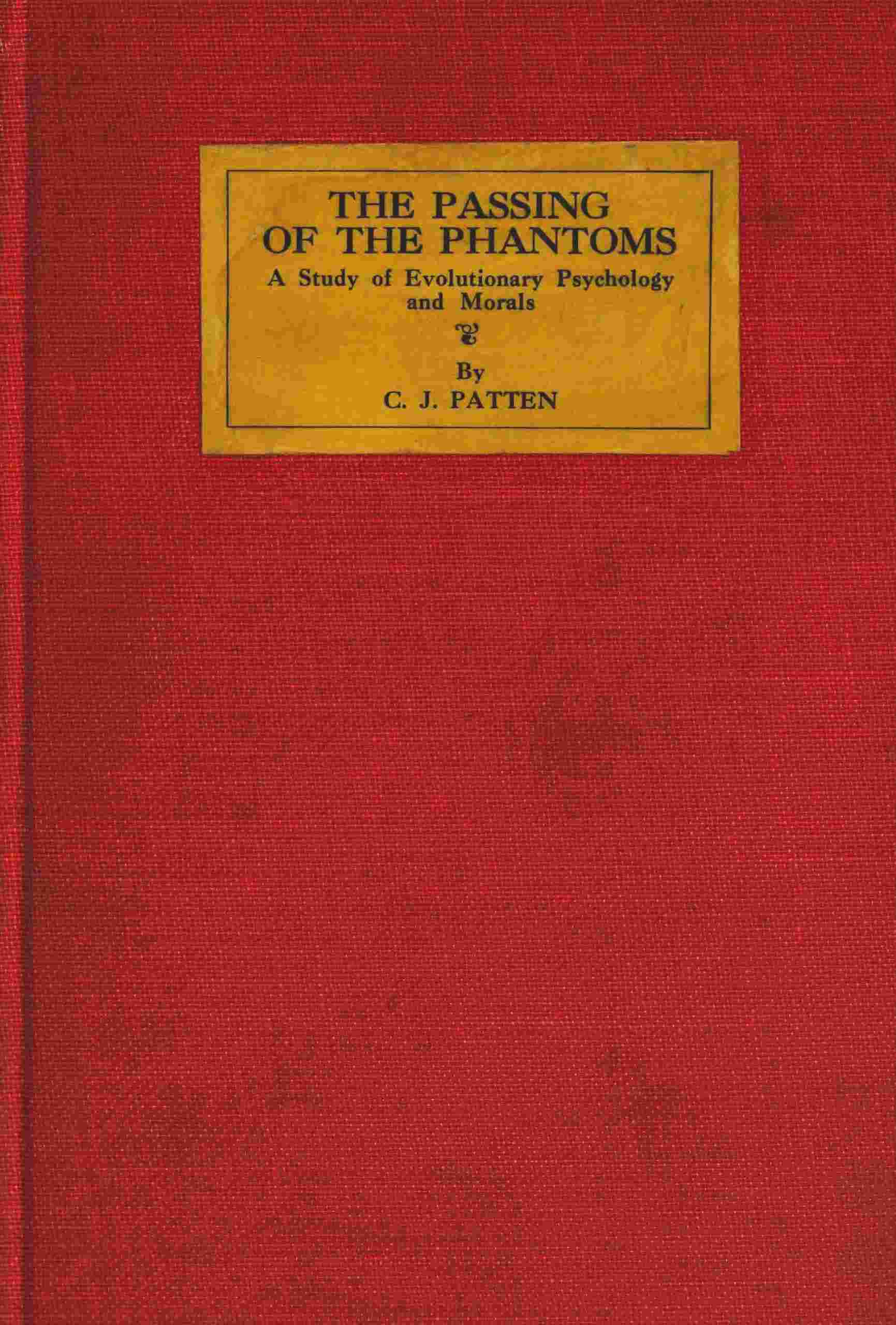 The passing of the phantoms cover