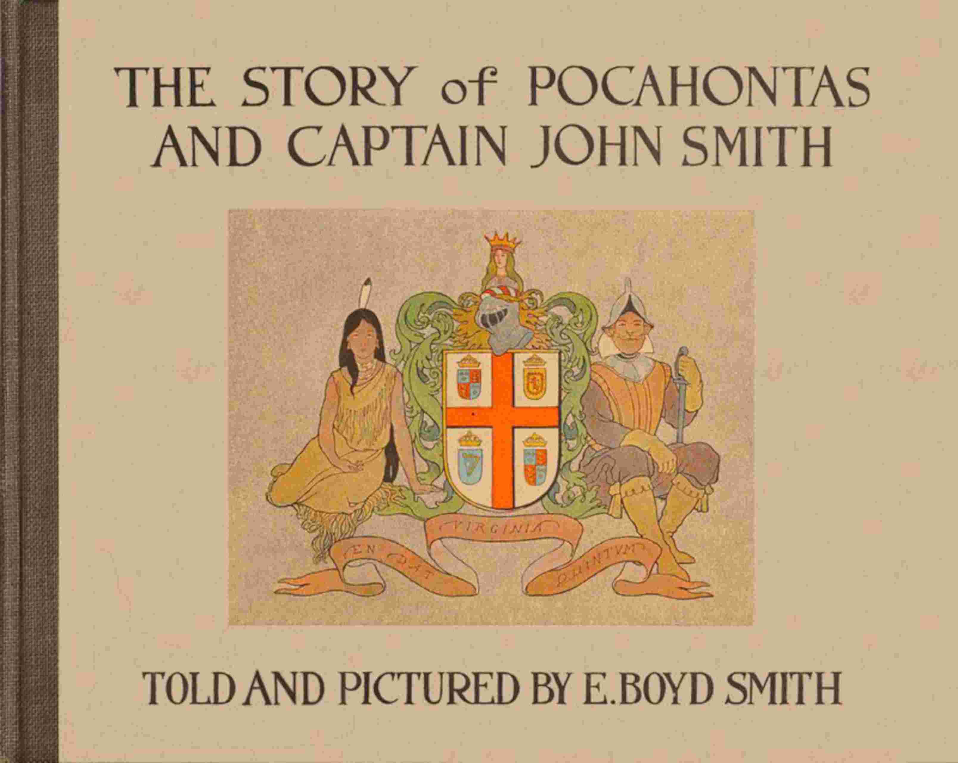 The story of Pocahontas and Captain John Smith cover
