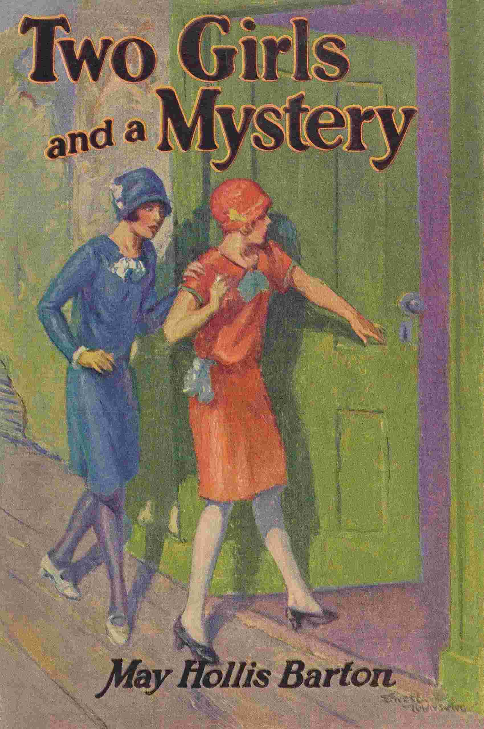 Two girls and a mystery cover