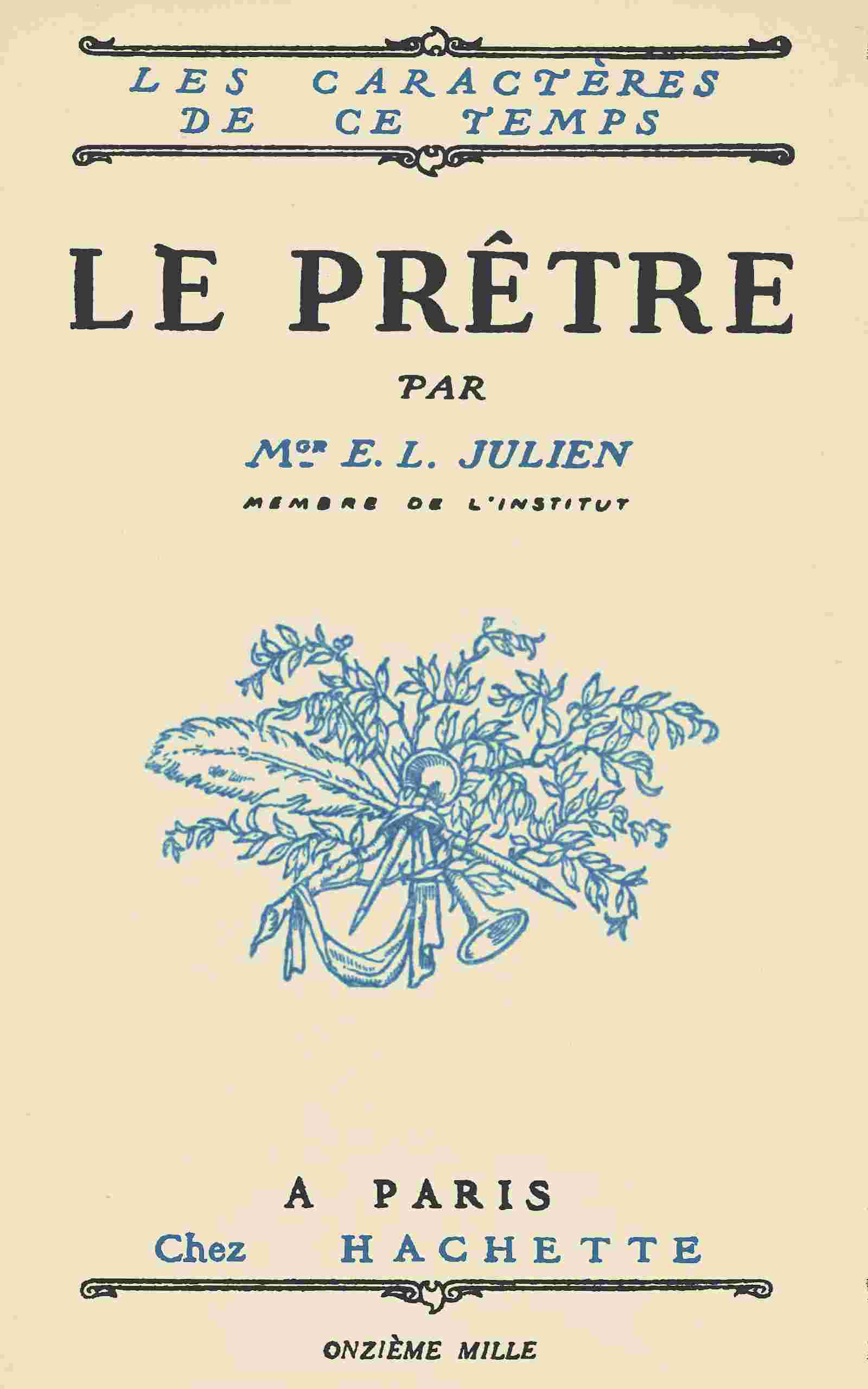 Le prêtre cover