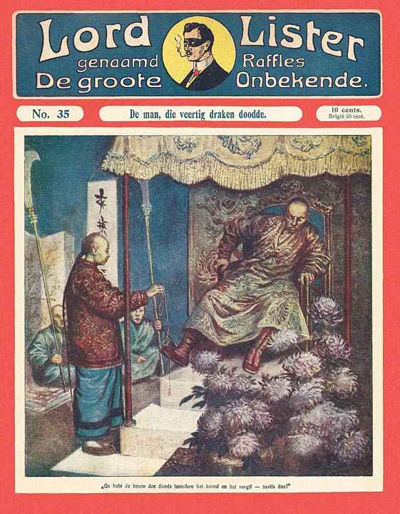 Lord Lister No. 0035: De man, die veertig draken doodde cover