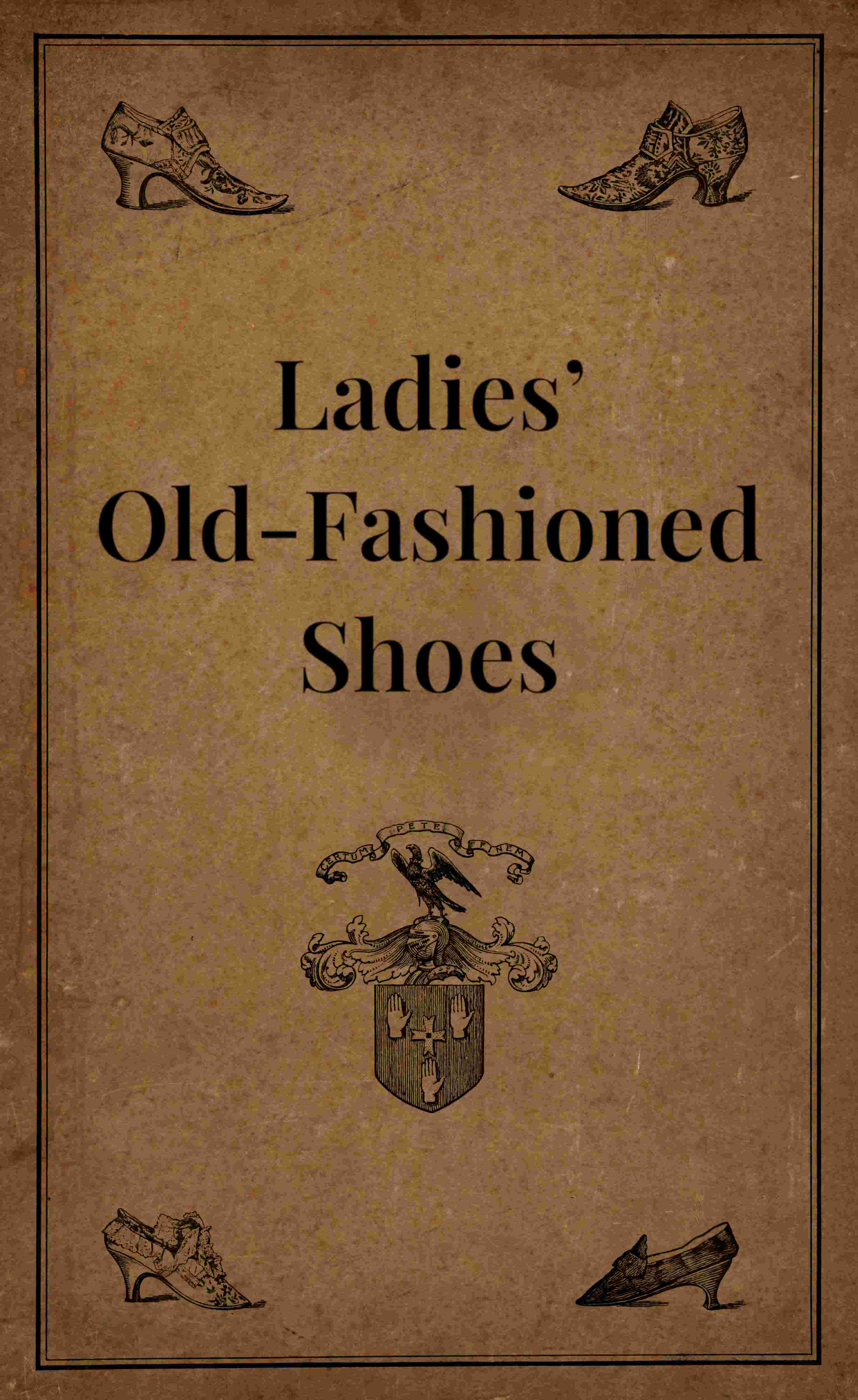 Ladies' old-fashioned shoes cover