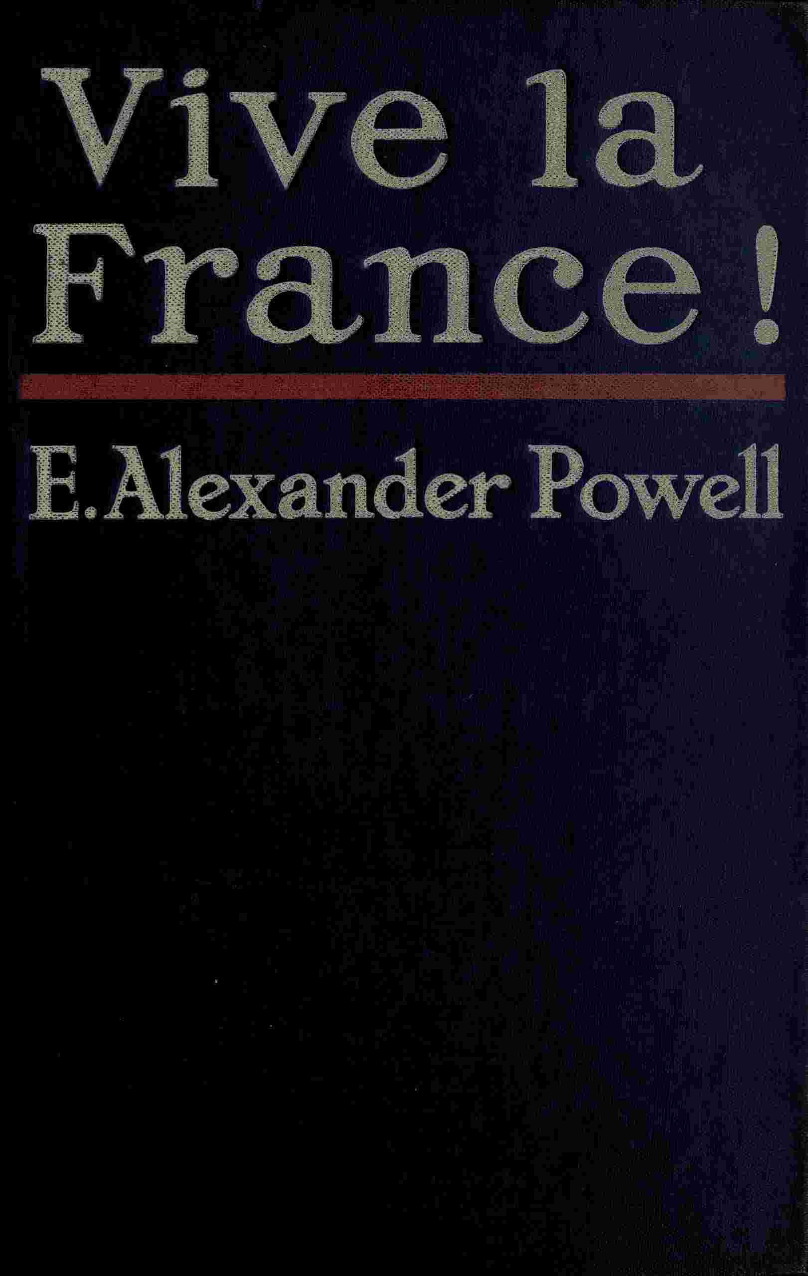Vive la France! cover