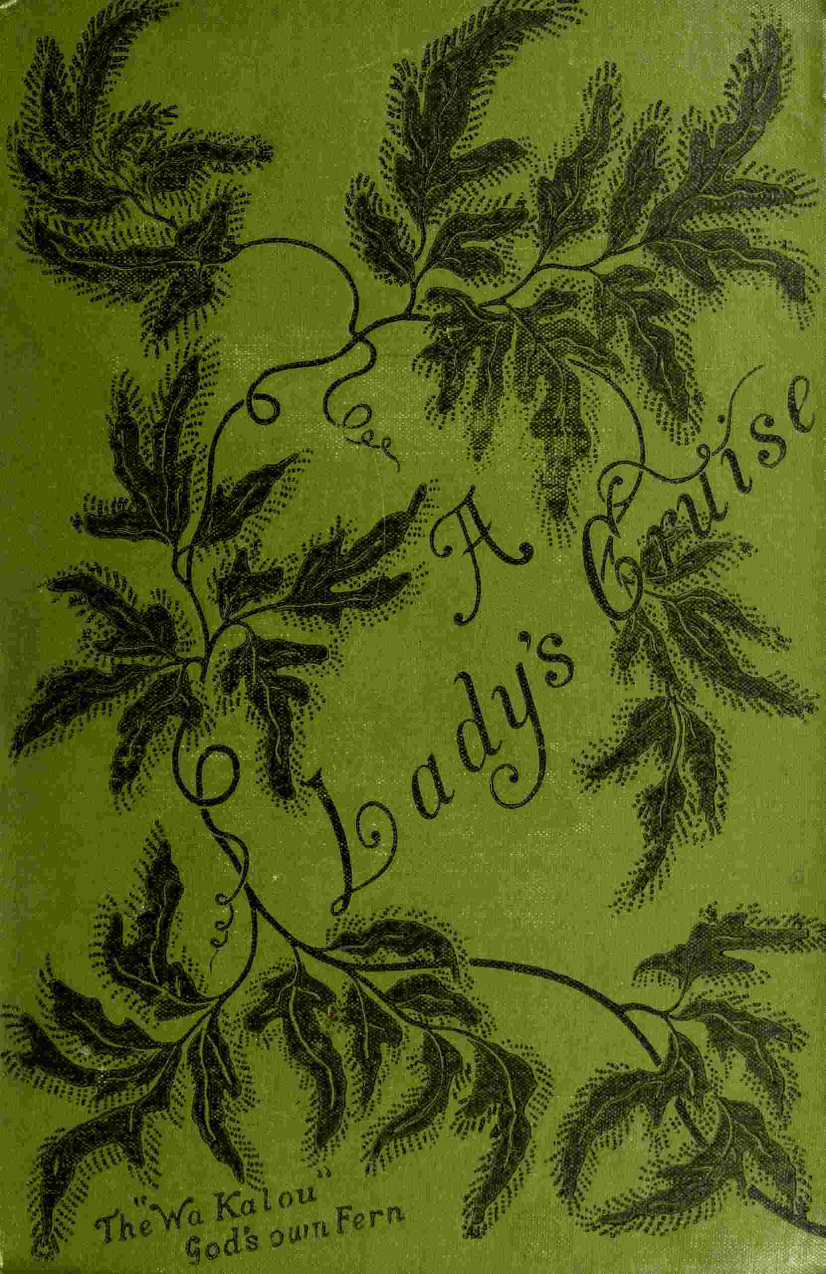 A lady's cruise in a French man-of-war cover