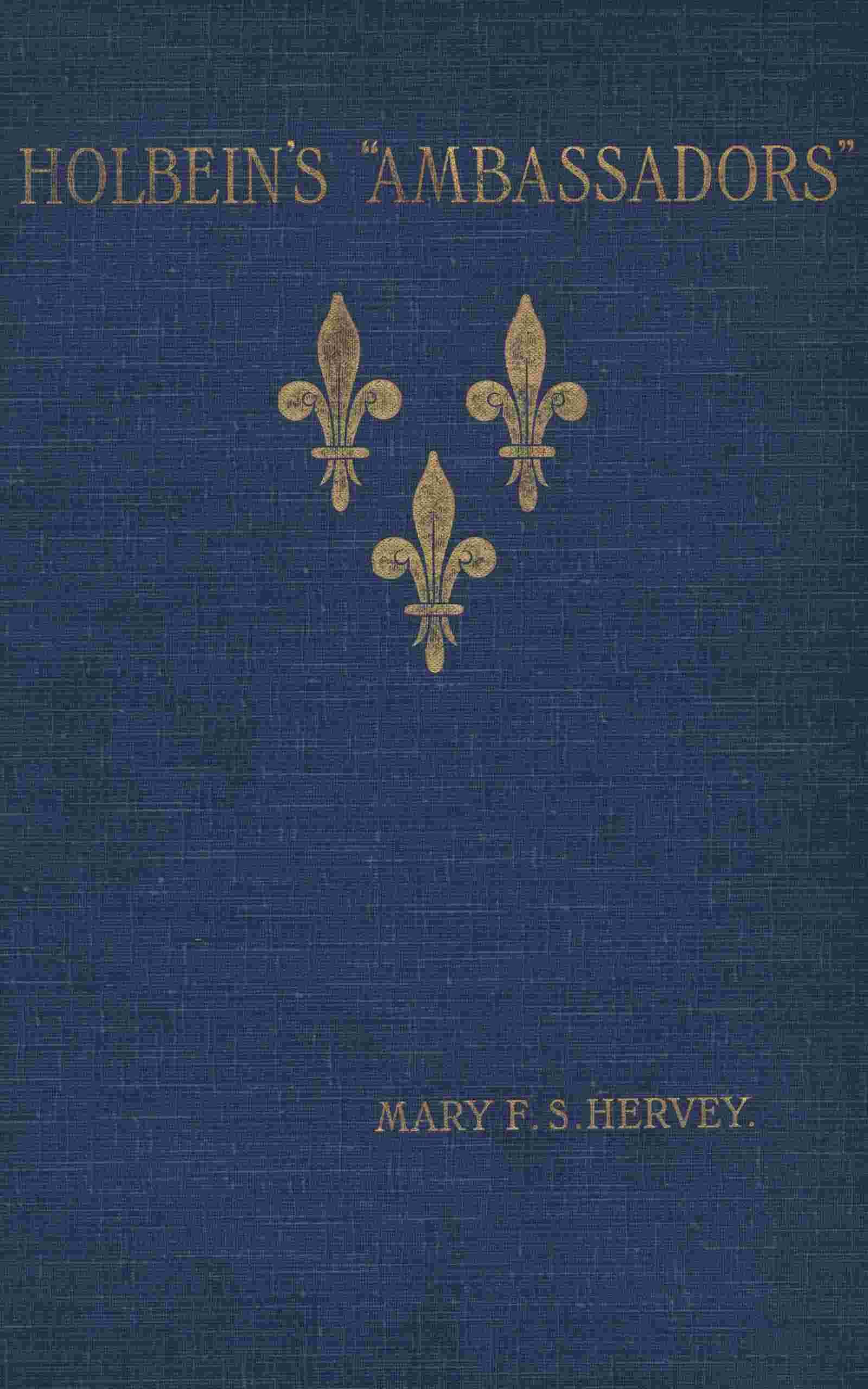 Holbein's "Ambassadors", the picture and the men cover