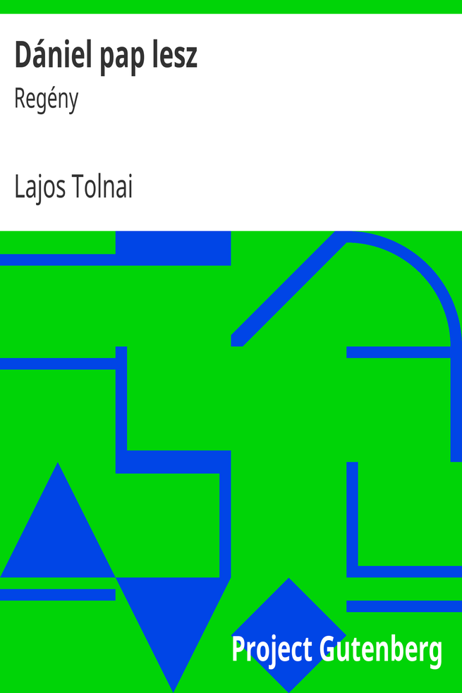 Dániel pap lesz cover
