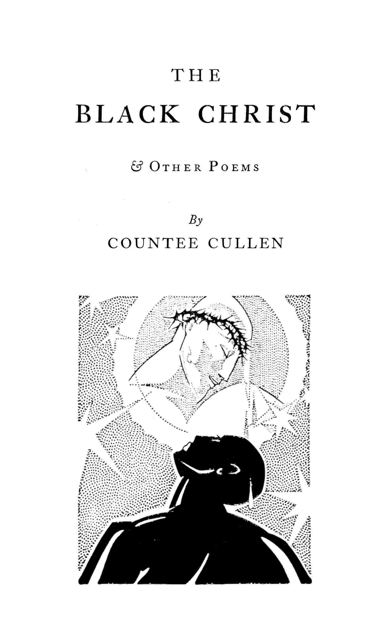 The Black Christ, & other poems cover