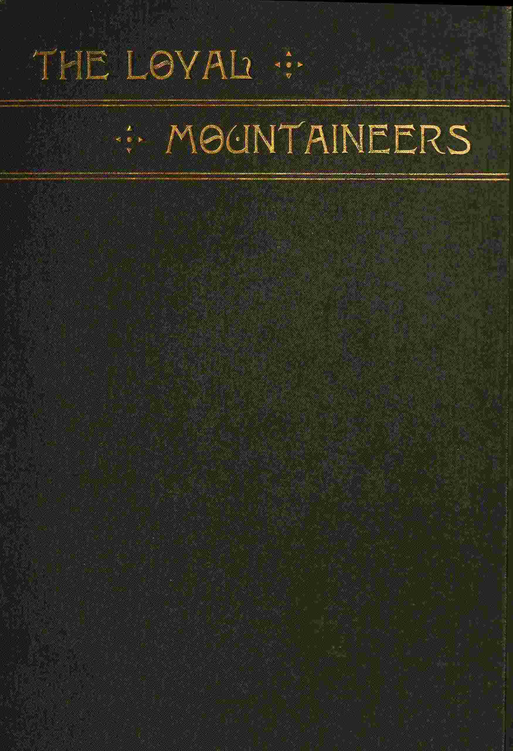 The loyal mountaineers of Tennessee cover