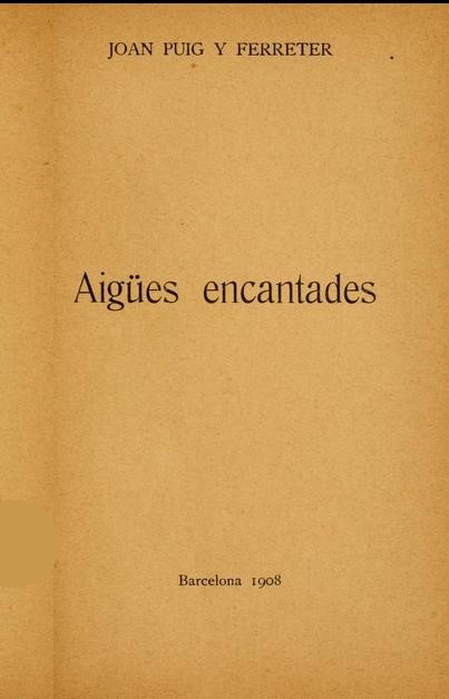 Aigües encantades cover