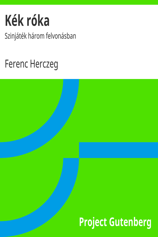 Kék róka cover