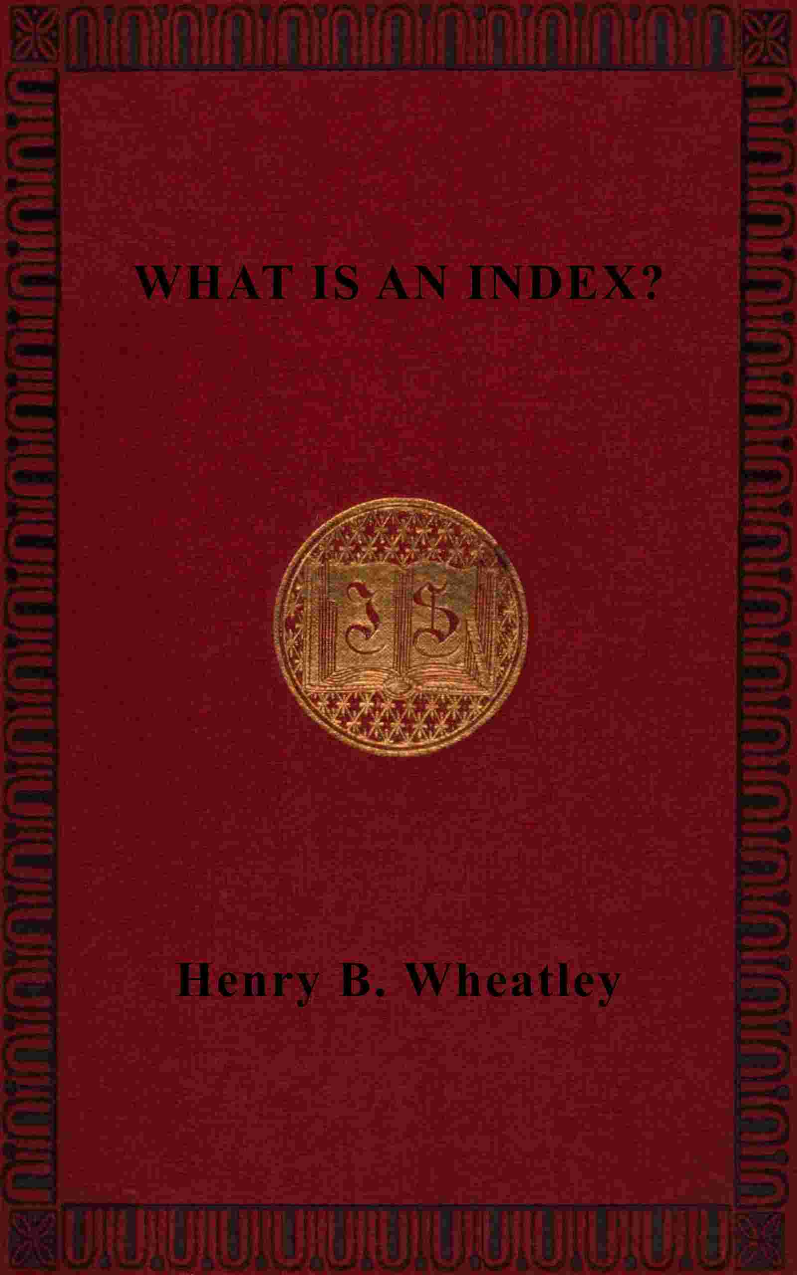 What is an index? cover