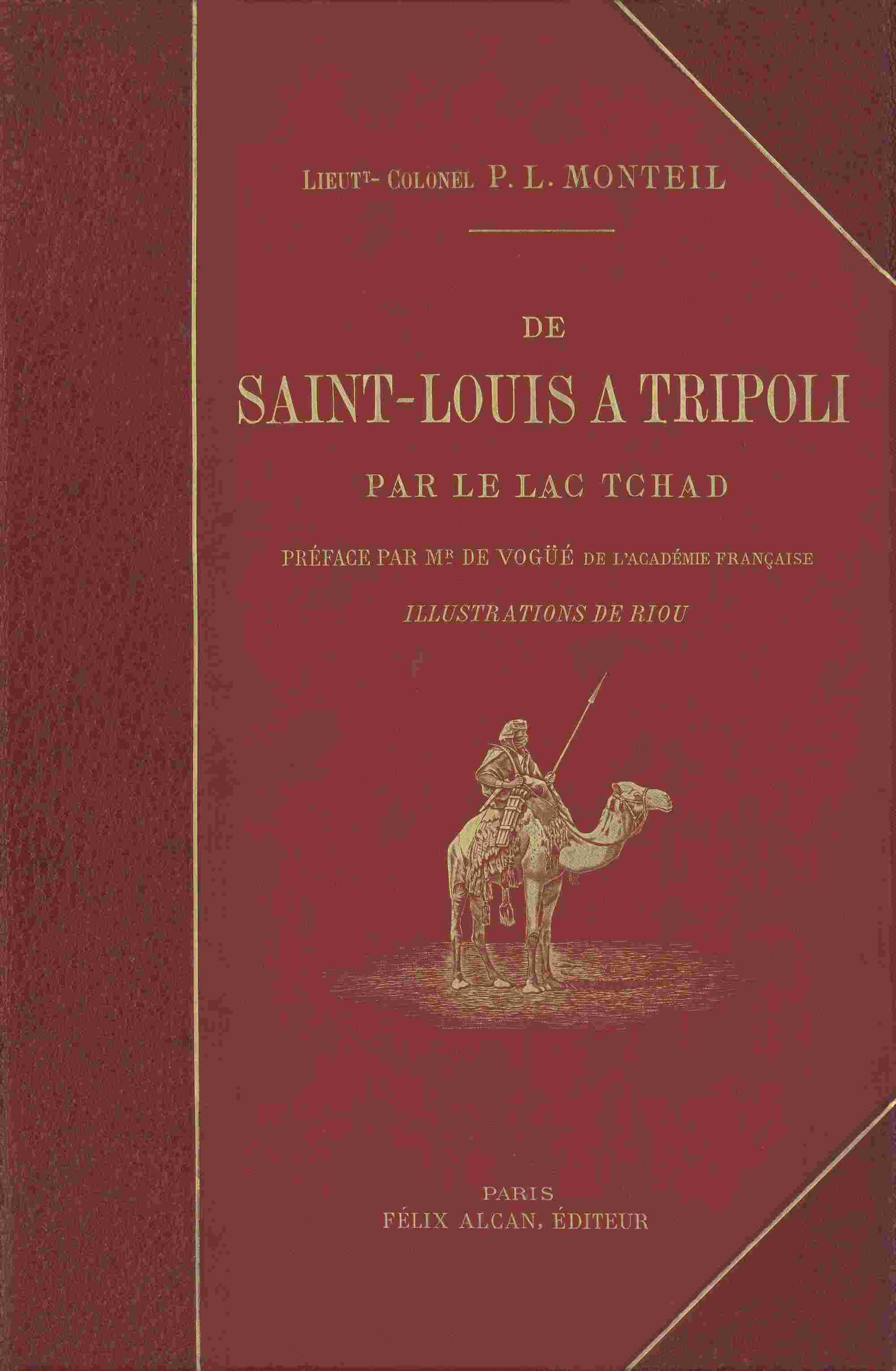 De Saint-Louis à Tripoli par le Lac Tchad cover