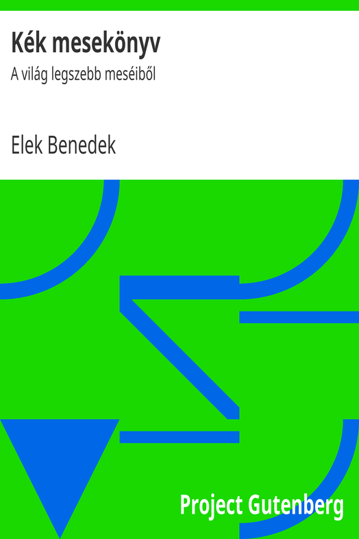 Kék mesekönyv cover
