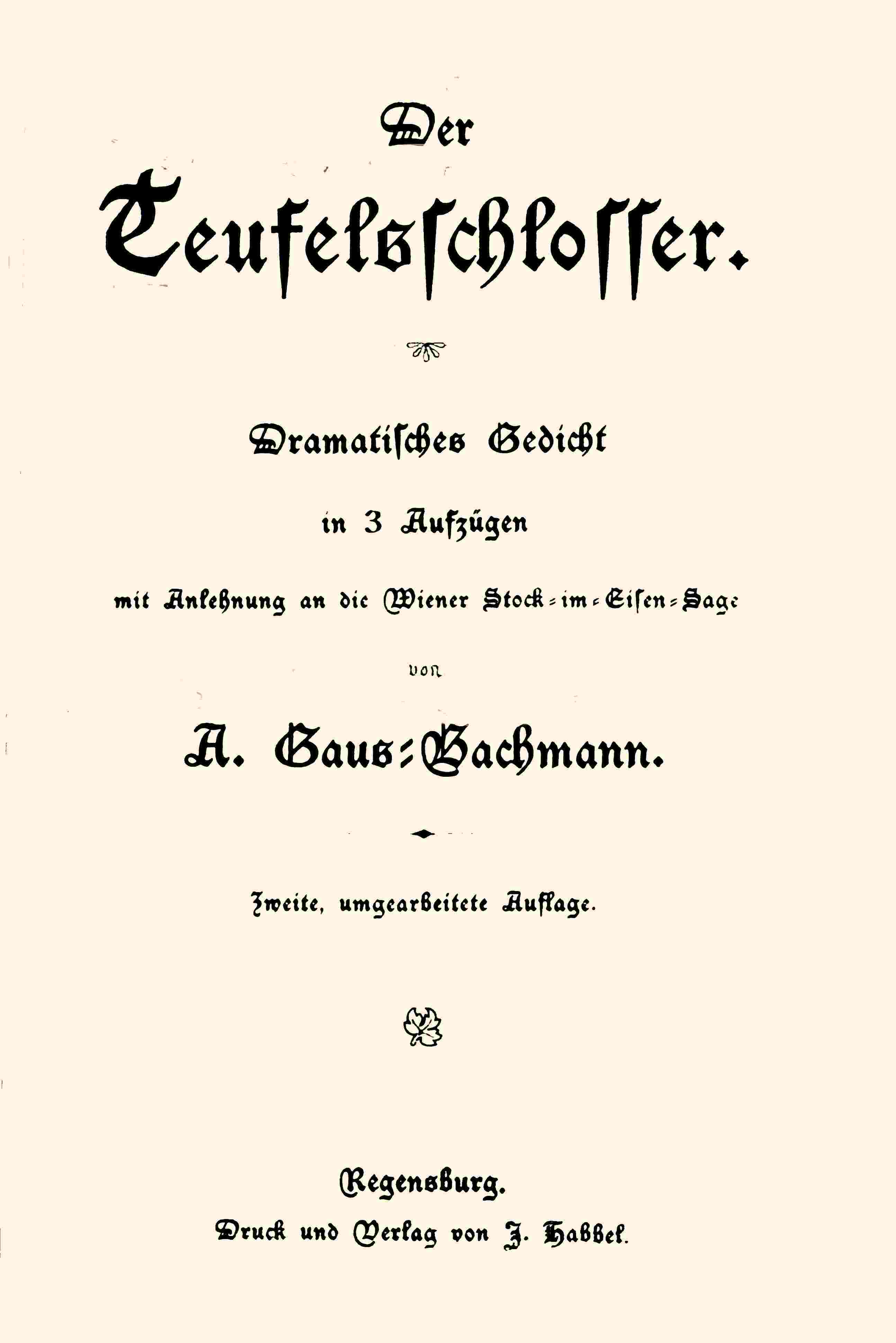 Der Teufelsschlosser cover