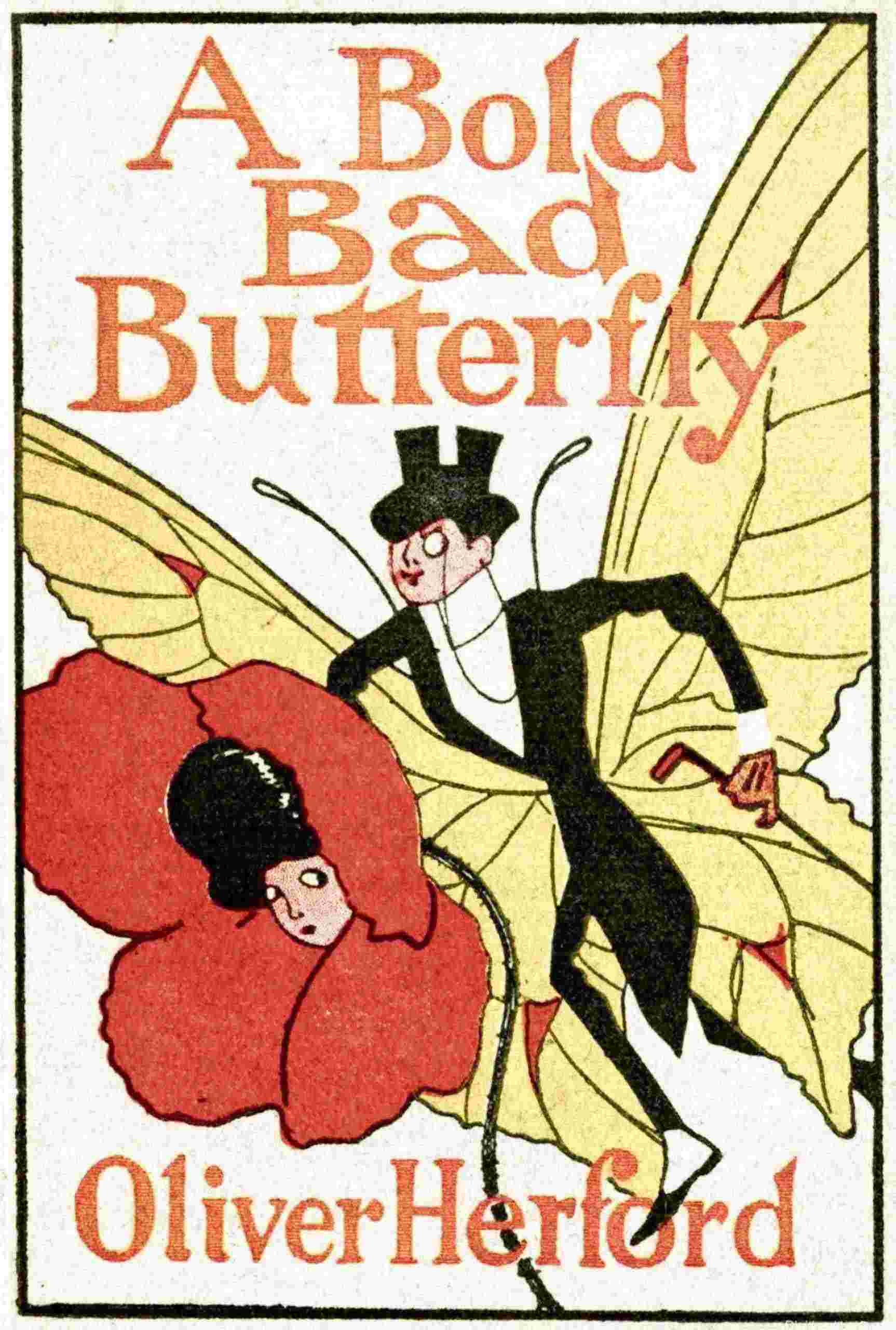 A bold bad butterfly cover