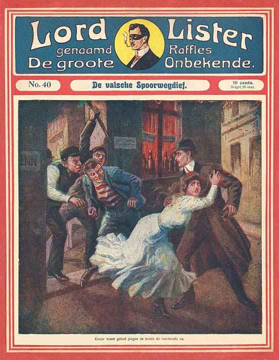 Lord Lister No. 0040: De valsche spoorwegdief cover