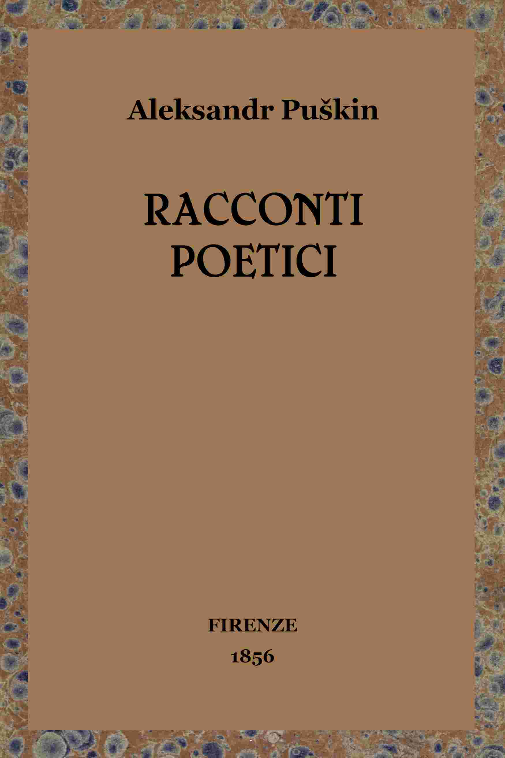 Racconti poetici cover