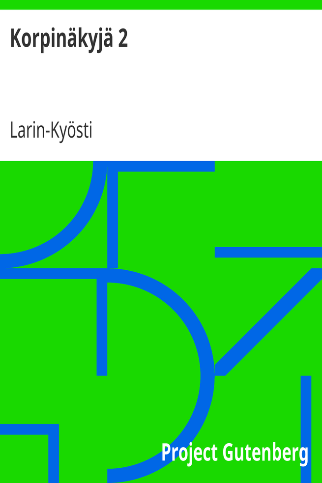 Korpinäkyjä 2 cover