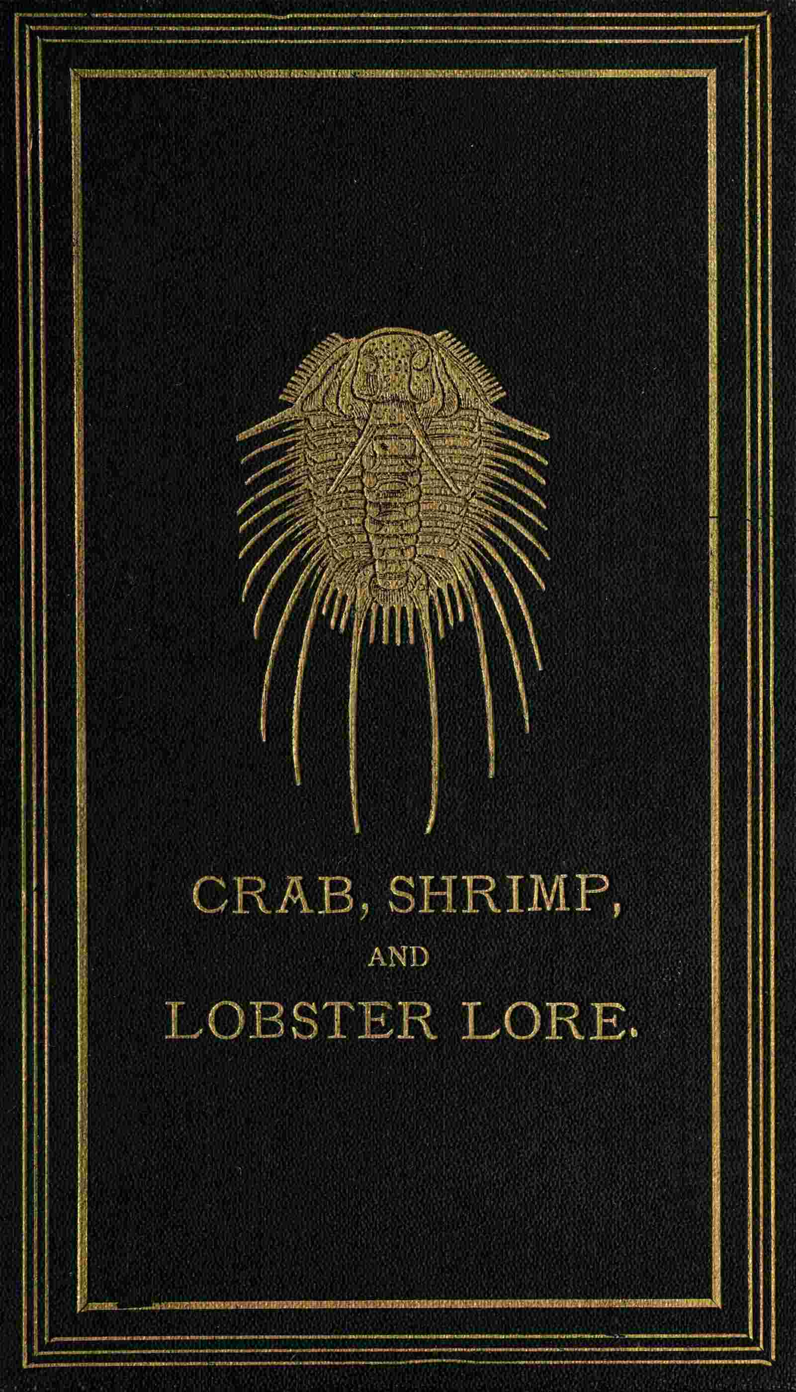 Crab, shrimp, and lobster lore cover