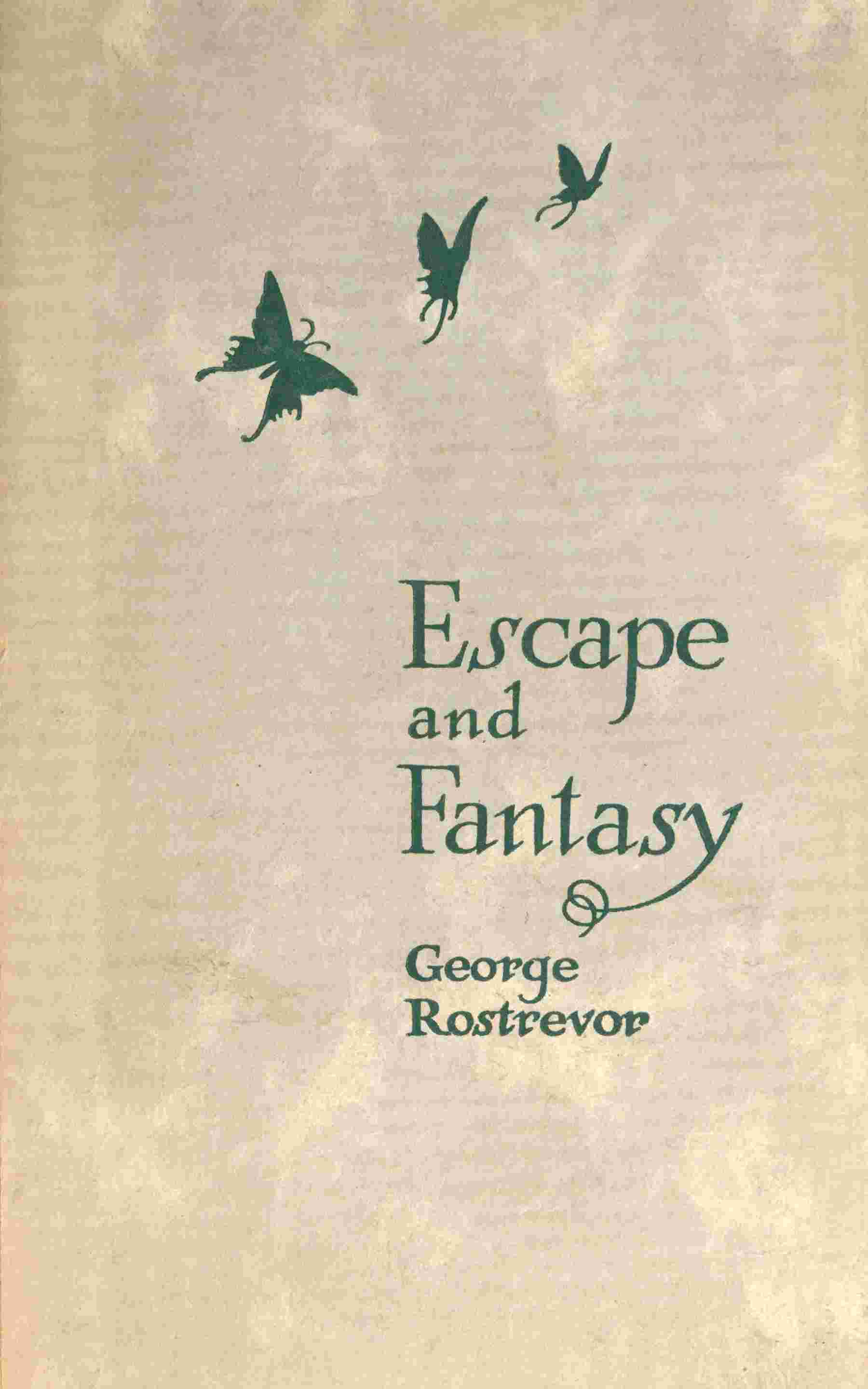 Escape and fantasy cover