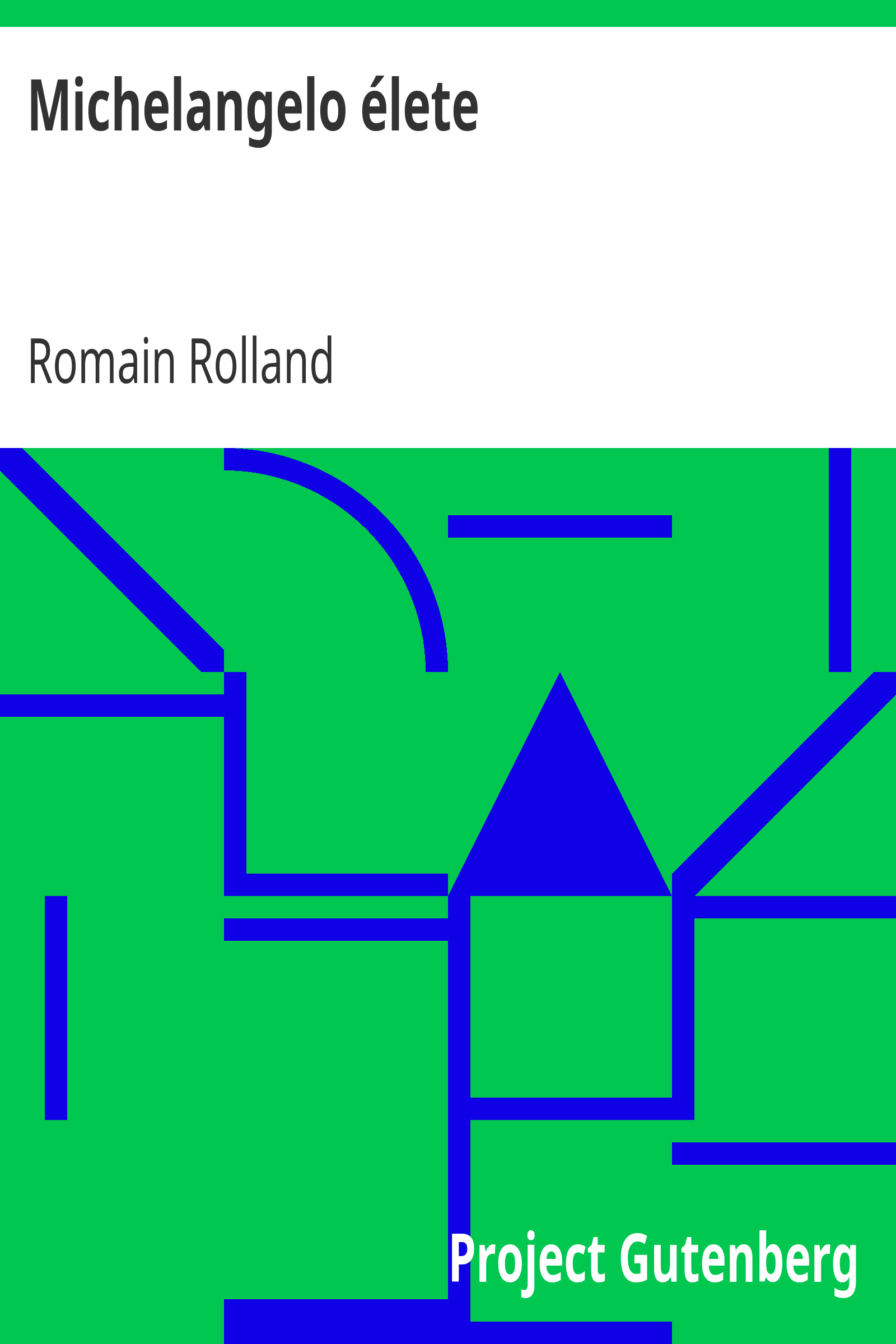 Michelangelo élete cover