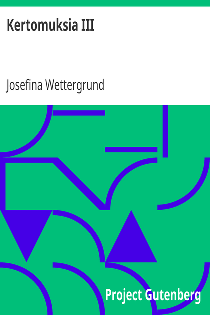 Kertomuksia III cover