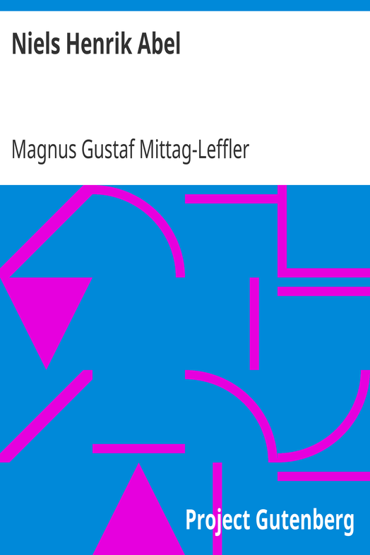 Niels Henrik Abel cover