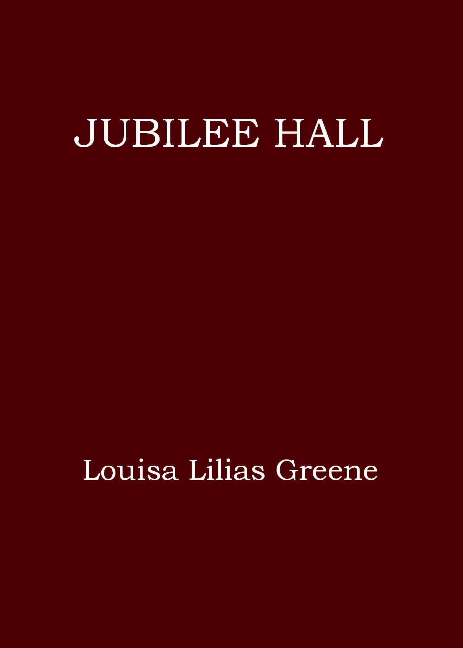 Jubilee Hall cover