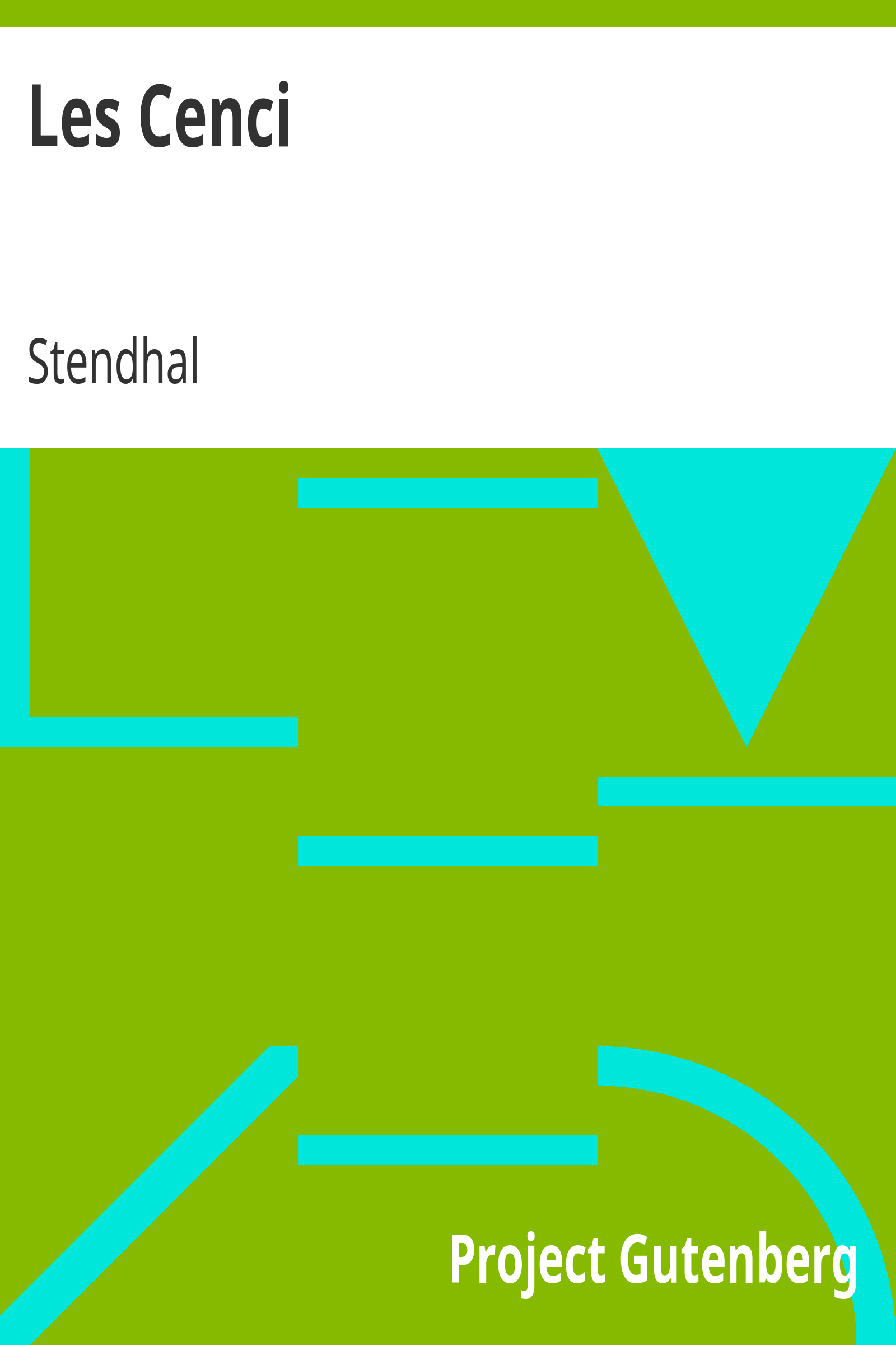 Les Cenci cover