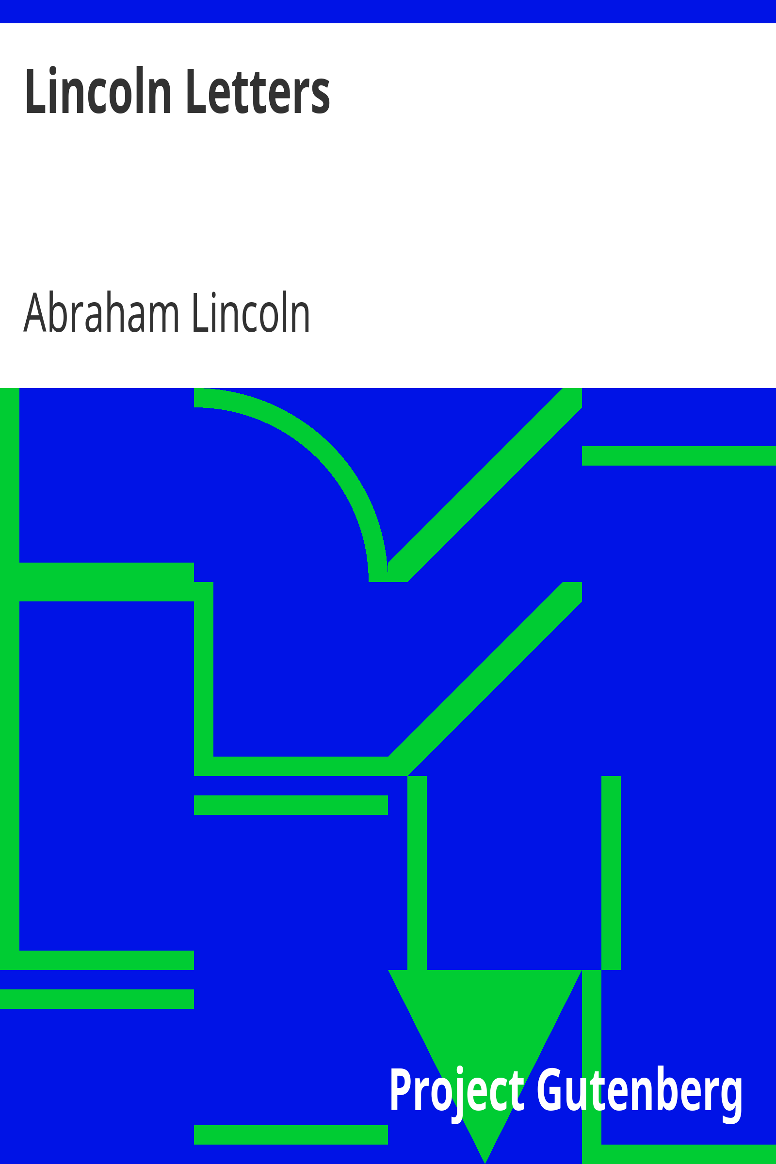 Lincoln Letters cover