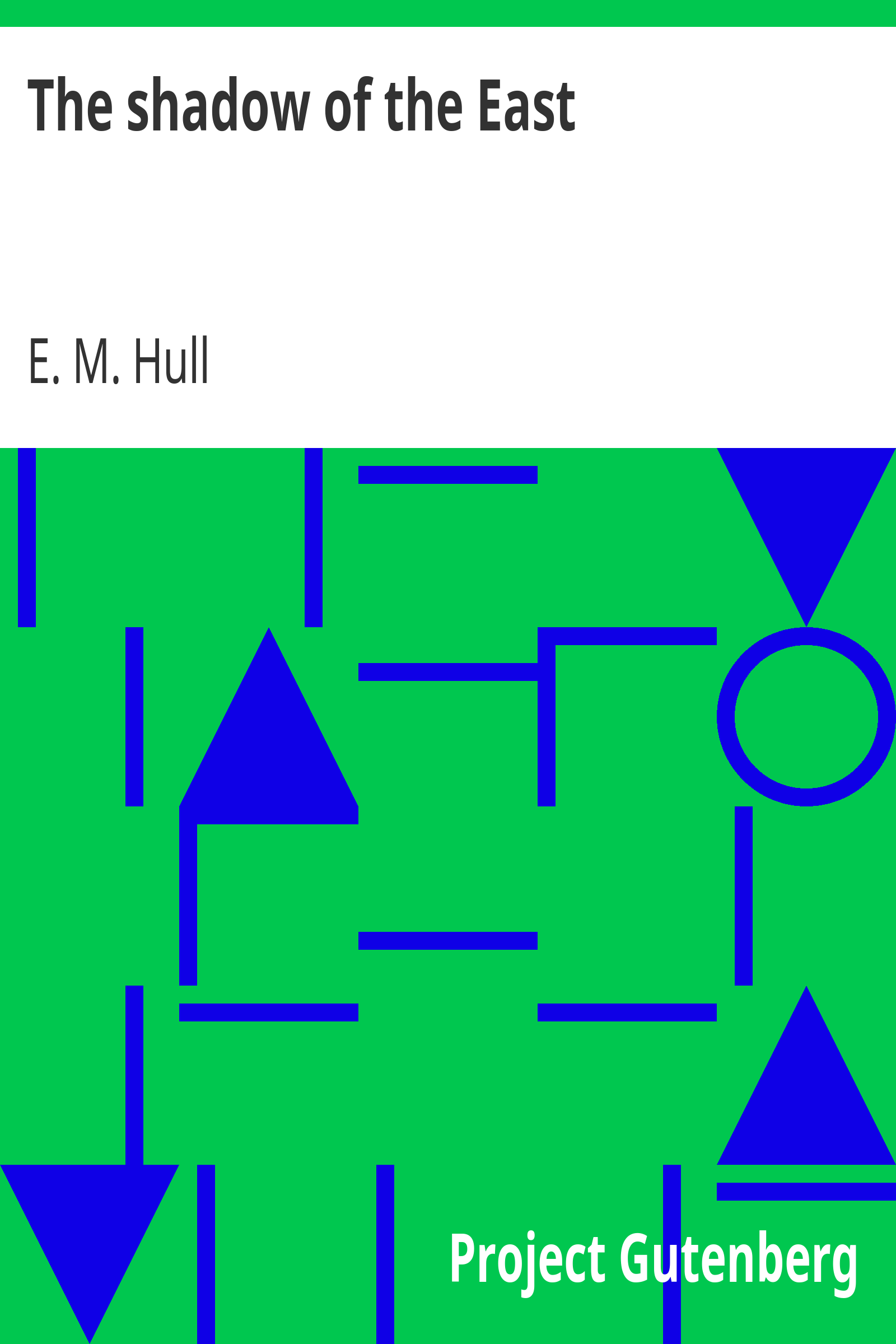 The shadow of the East cover
