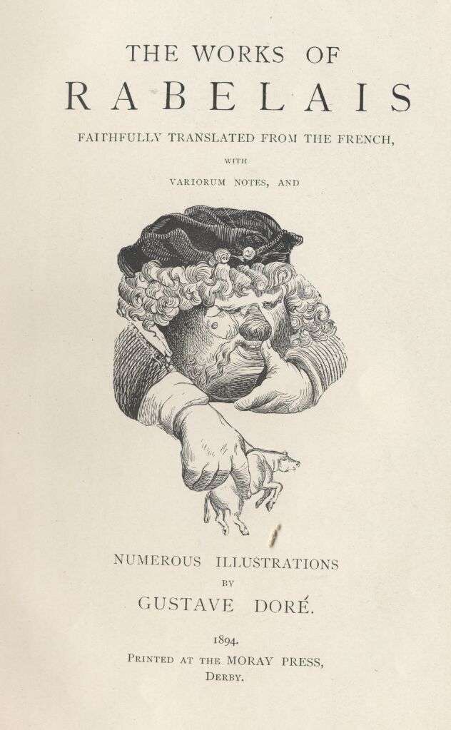 Gargantua and Pantagruel, Illustrated, Book 3 cover