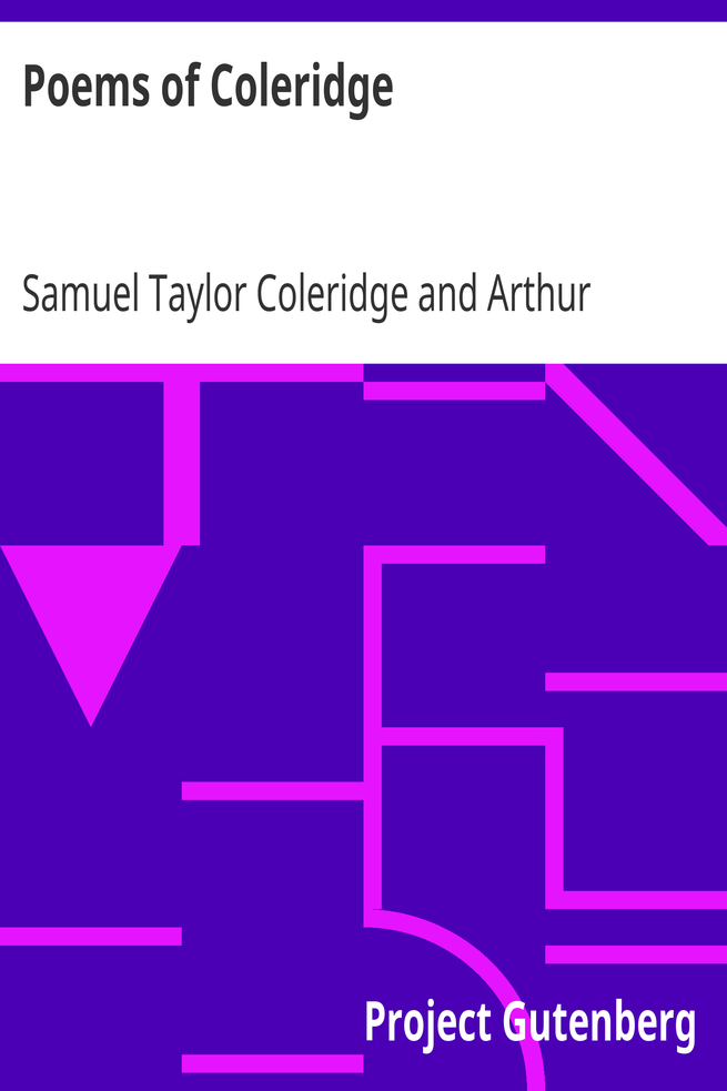 Poems of Coleridge cover