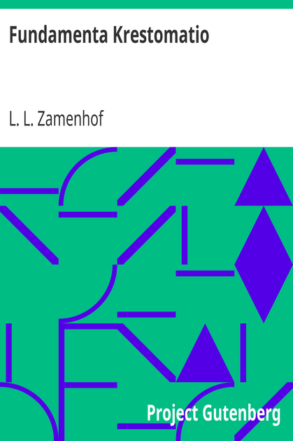 Fundamenta Krestomatio cover