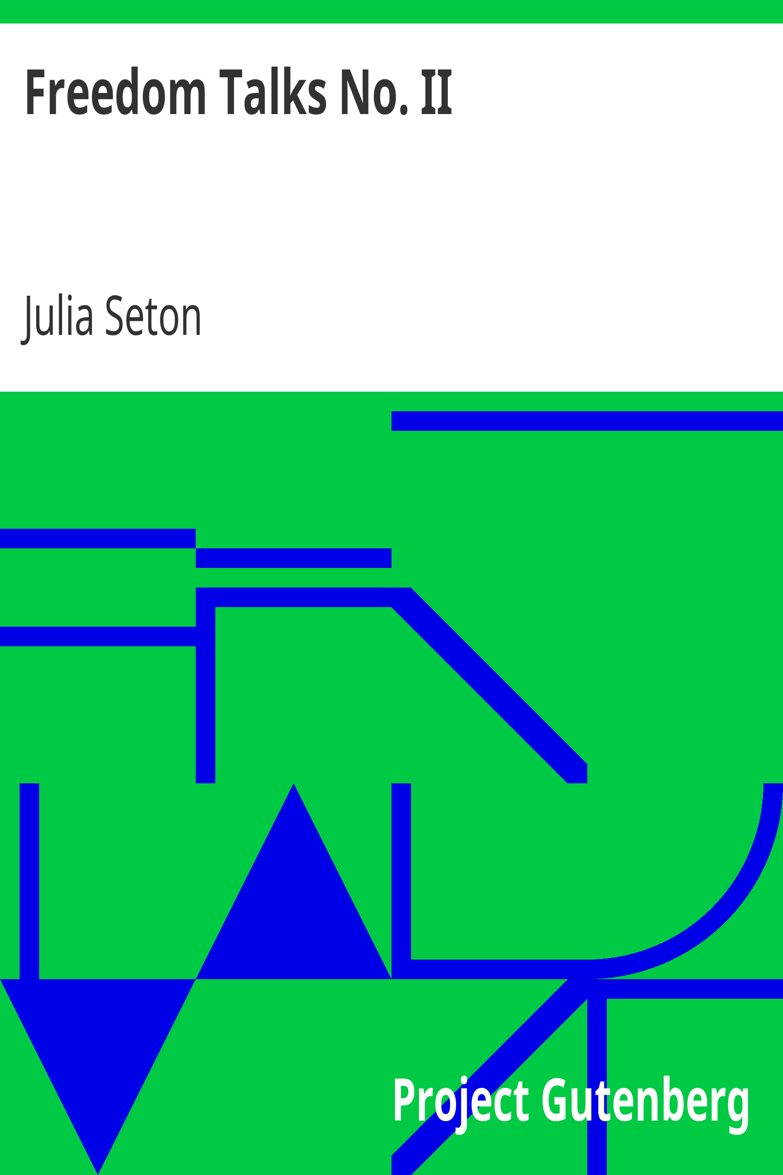 Freedom Talks No. II cover