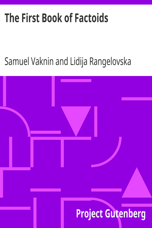 The First Book of Factoids cover