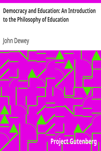 Democracy and Education: An Introduction to the Philosophy of Education cover