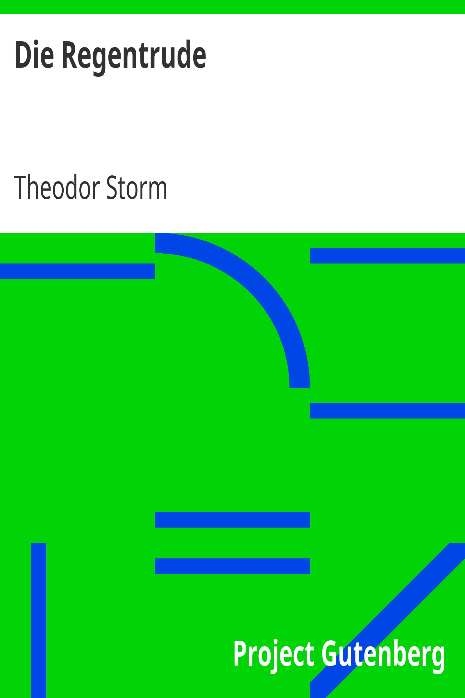 Die Regentrude cover