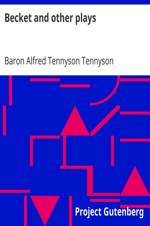 Becket and other plays cover