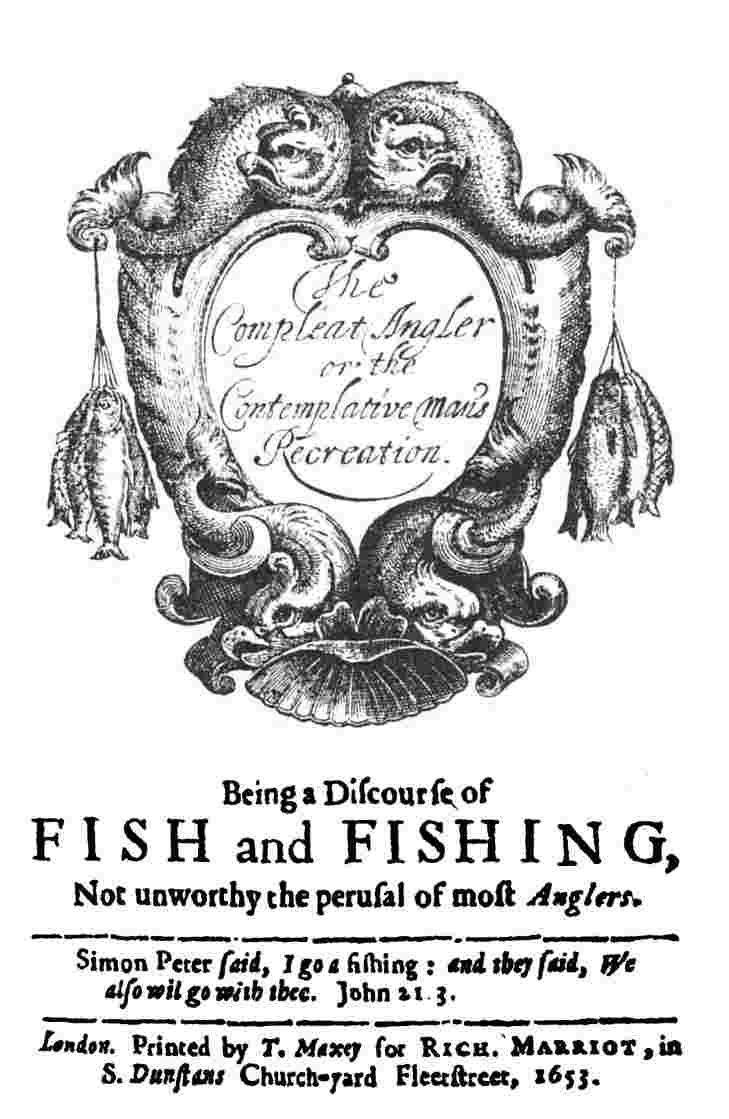 The Complete Angler 1653 cover