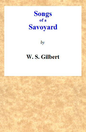 Songs of a Savoyard cover