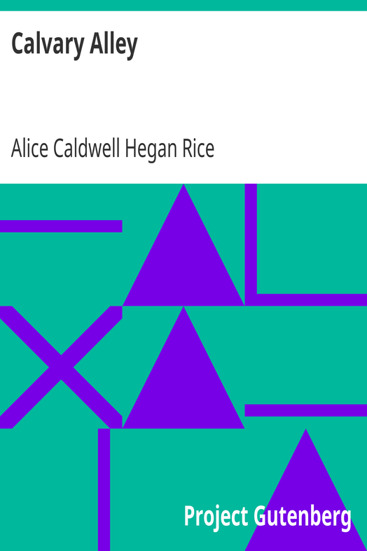 Calvary Alley cover