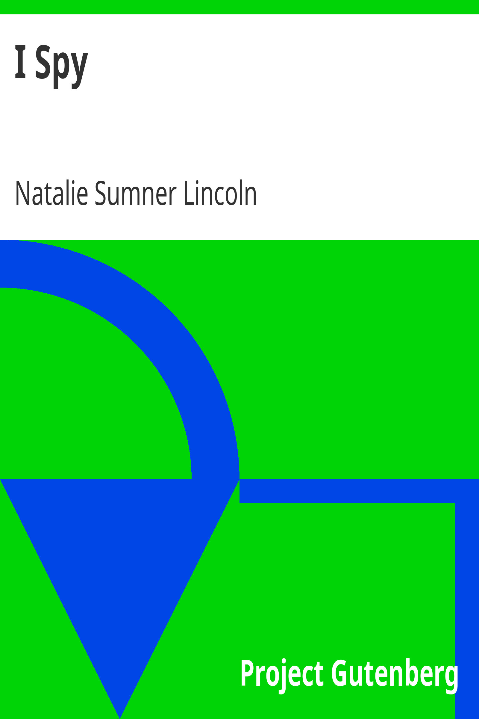 I Spy cover
